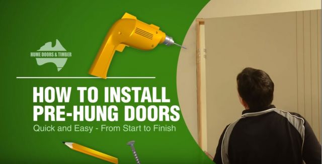 Hume How To Install A Pre Hung Door System Hume Doors